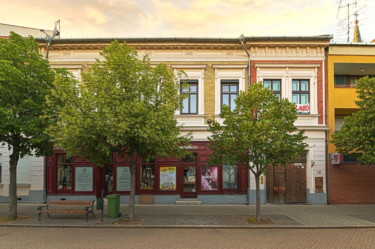 Világóra Apartman Gyula Esterno foto